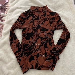 Long sleeve turtle neck body suite!